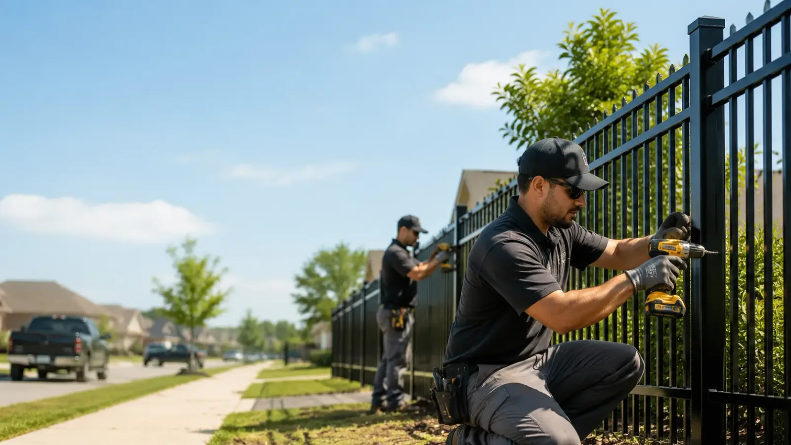 Metal Fence Installation in Bensenville, IL